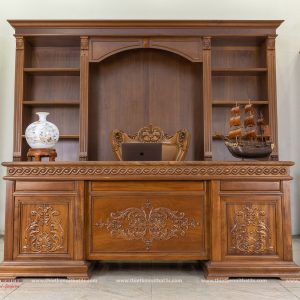 Bàn Làm Việc Putin Gỗ Hương