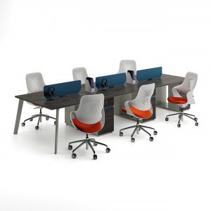 Bàn Làm Việc Nhân Viên 6 Vị Trí Ngồi OSK BNV6